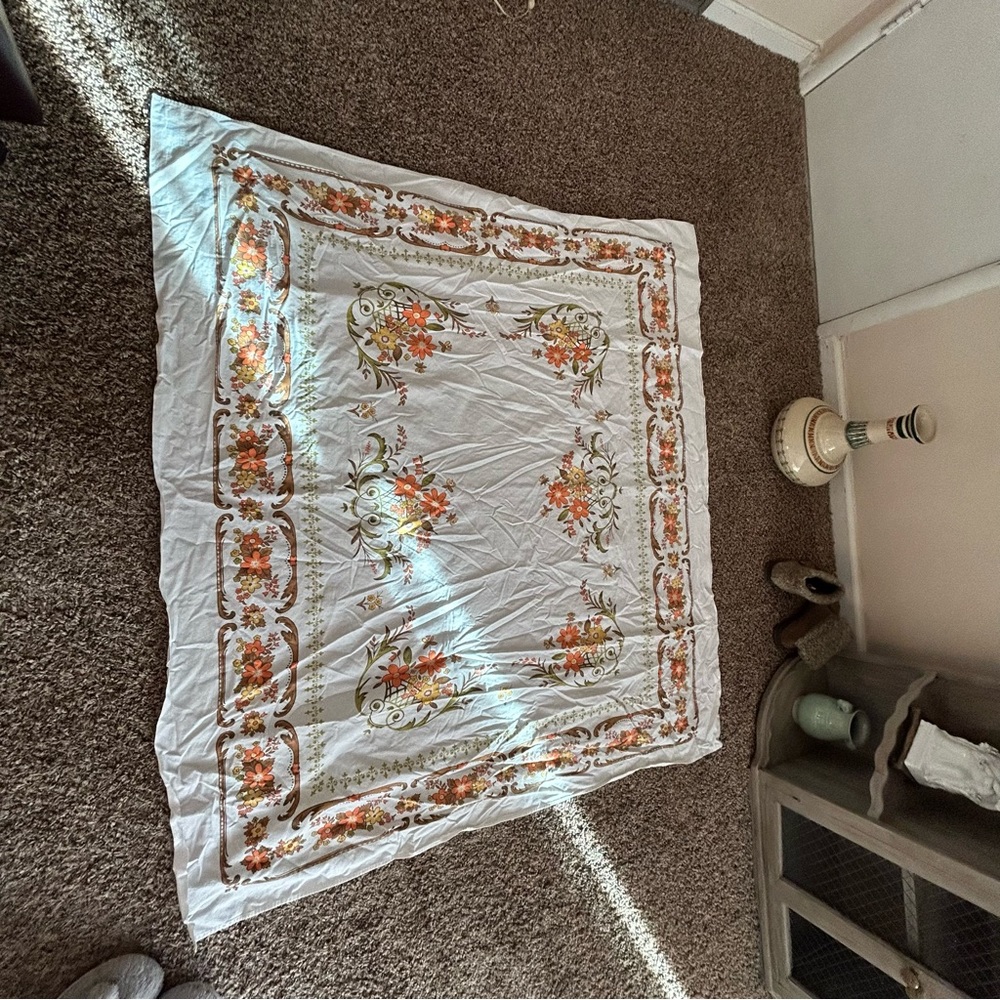 Vintage 1950s Tablecloth